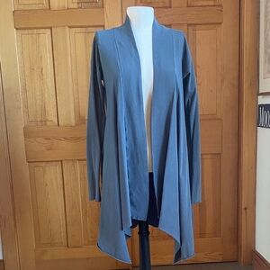 Velvet by Graham & Spencer Slate Green-Blue Cardigan